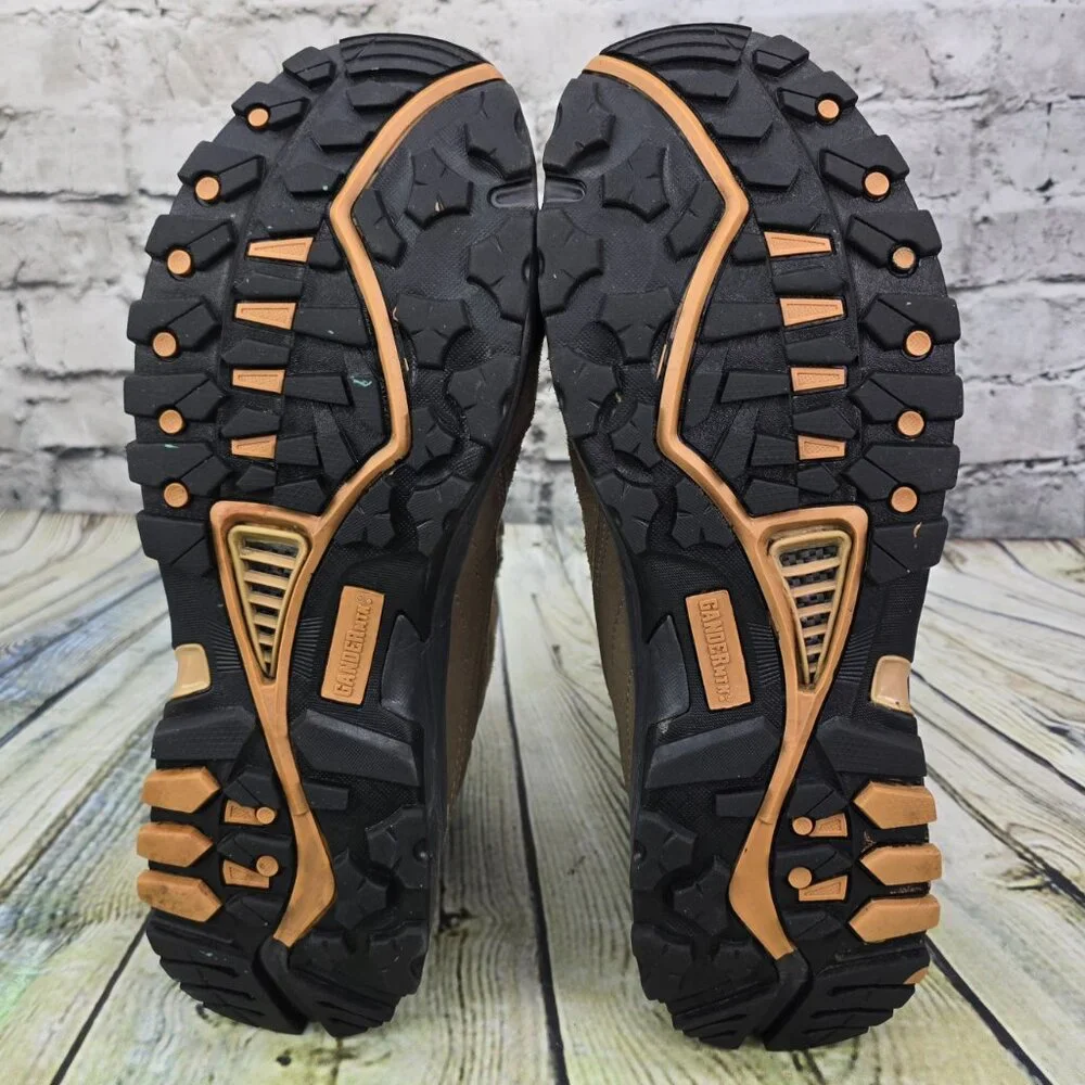 Gander Mountain Trail Climber Boots Men’s 12M Brown Leather Hiking Ankle Outdoor